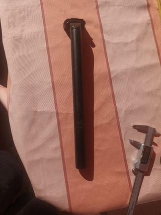 Tija de sillín negra