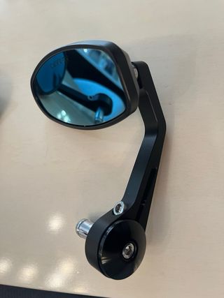 Espejos Retrovisores Ovalados KEMIMOTO Café Racer