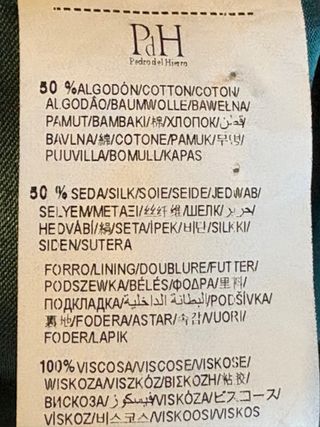 Vestido Pedro del Hierro Alta Costura