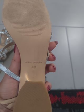 Sandalias Alma en Pena Plata