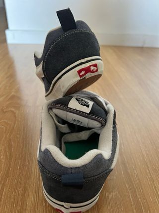 Vans Niño Azul/Blanco