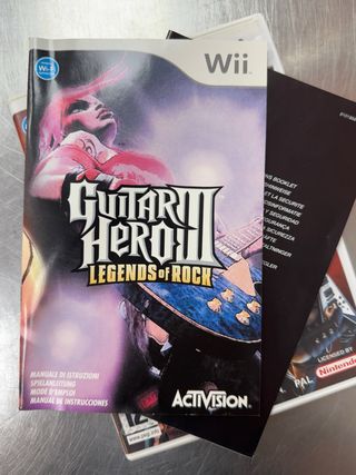 Guitar Hero III + Guitarra, Nintendo Wii