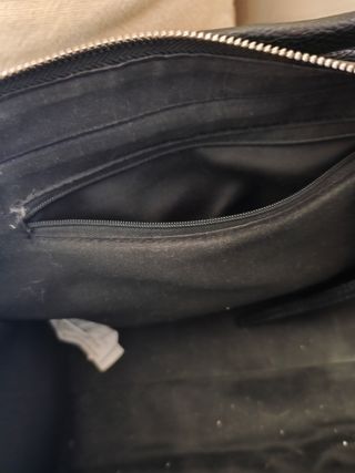 Bolso Tote Grande Negro Stradivarius