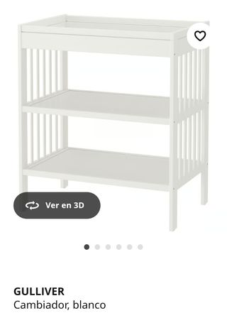 Cambiador GULLIVER blanco IKEA