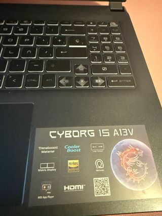 Portátil MSI Cyborg 15 Intel Core i7