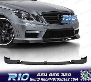 SPOILER FRONTAL MERCEDES CLASE E W212 09-13 LOOK E63 AMG