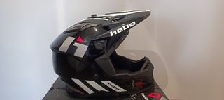Casco Hebo Negro