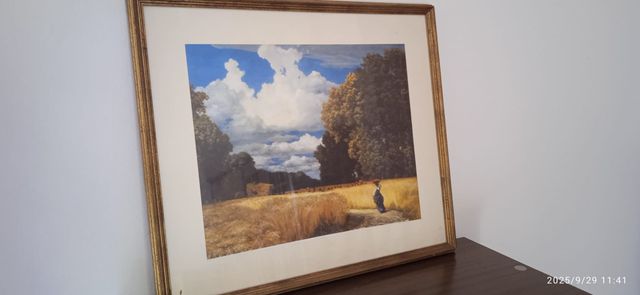 Vetrina mobile in legno e vetro