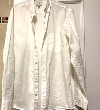 Camisa H&M Blanca Talla S