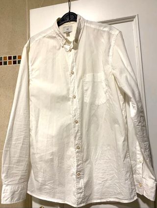 Camisa H&M Blanca Talla S