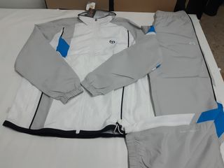 Chándal Sergio Tacchini Gris y Blanco