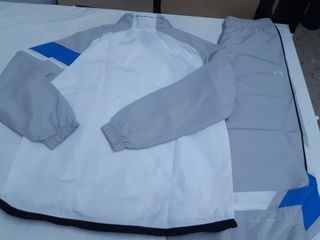 Chándal Sergio Tacchini Gris y Blanco