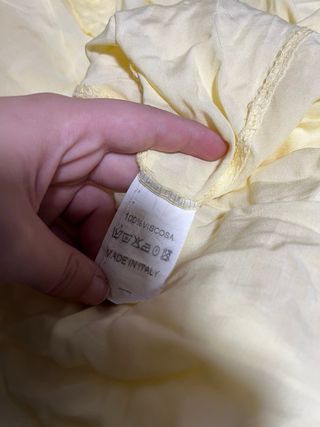 Vestido largo amarillo
