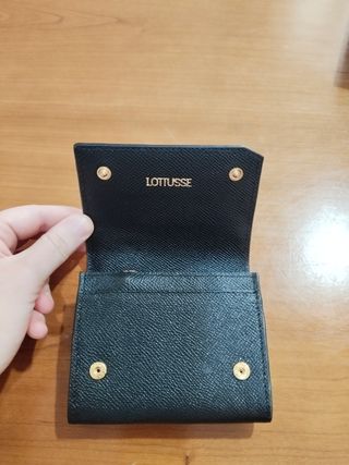 Cartera Lottusse Piel Negra