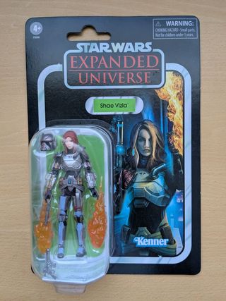 Star Wars Shae Vizla Figura Acción Kenner