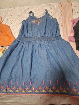 Maleta infantil Tinkerbell y ropa niña de 7 a 10 a