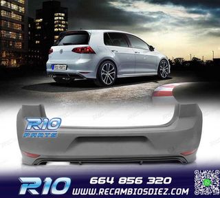 PARAGOLPES TRASERO VOLKSWAGEN VW GOLF 7 12-17 LOOK R LINE