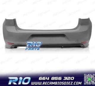PARAGOLPES TRASERO VOLKSWAGEN VW GOLF 7 12-17 LOOK R LINE