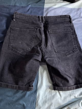 Pantalones cortos vaqueros negros