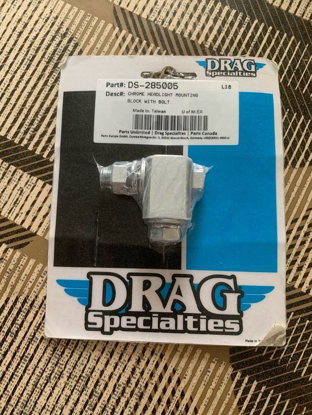 Soporte Faro Cromado Drag Specialties DS-285005