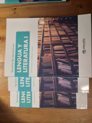 Libros oposiciones Lengua y literatura española 