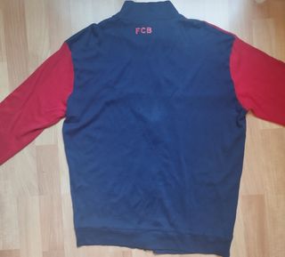 Chaqueta FC Barcelona Roja y Azul