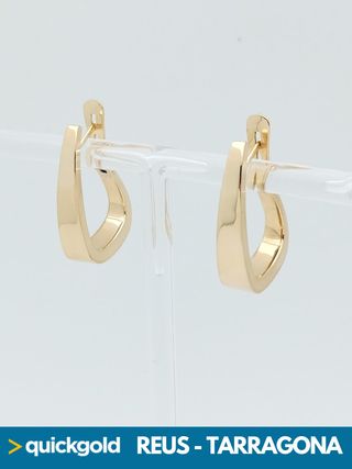 035-04-00670 PENDIENTES ORO DE 18K AROS
