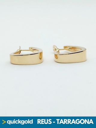 035-04-00670 PENDIENTES ORO DE 18K AROS