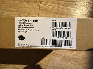 Jabra 510 altavoz negro