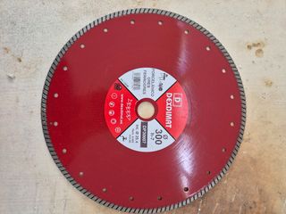 Disco corte Dexdimat 300mm Porcelánico Gres