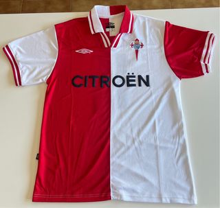 Camiseta Celta de Vigo retro G.LOPEZ #11 Talla L