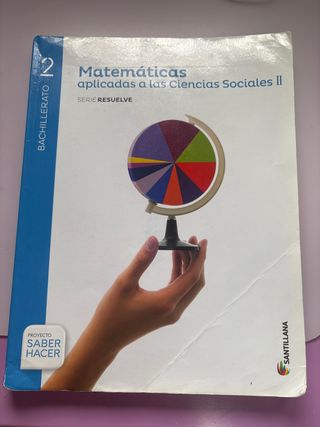 Matemáticas Aplicadas A Las Ciencias Sociales I...