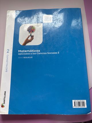 Matemáticas Aplicadas A Las Ciencias Sociales I...