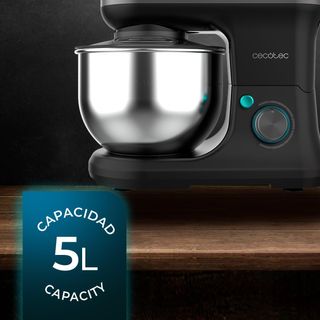 Cecotec Batidora Amasadora Cecomixer Merengue 5L 
