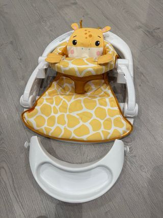 Silla de suelo jirafa para bebé