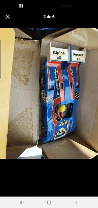 Maqueta Scalextric Alpine Renault Elf