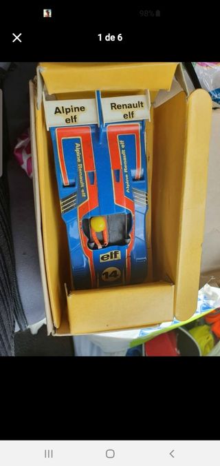 Maqueta Scalextric Alpine Renault Elf