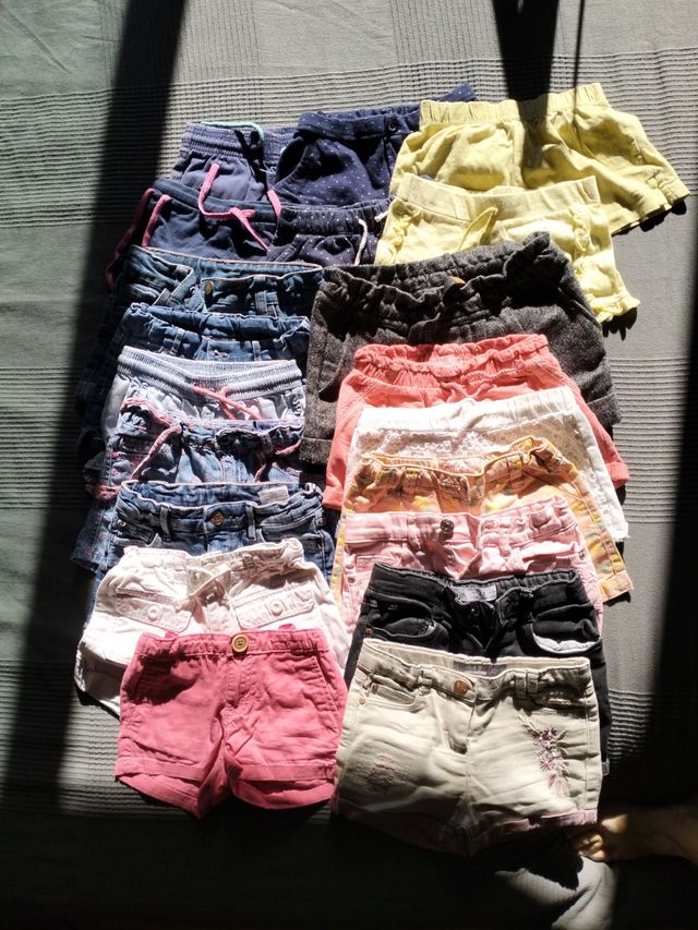 Pantalones cortos niña