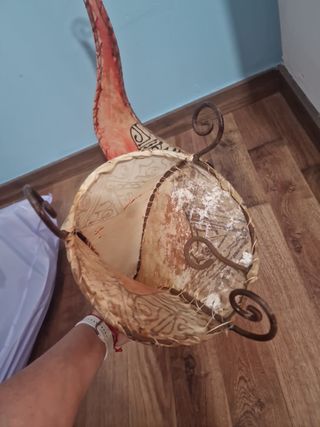 Lámparas Tunecinas Cuero y Metal
