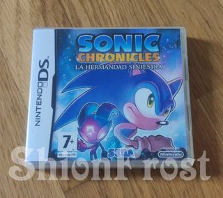 Caja Sonic Chronicles - La Hermandad Siniestra