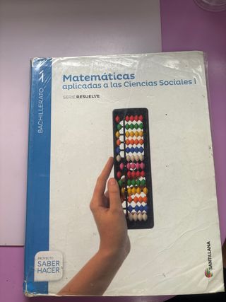 Matemáticas Aplicadas A Las Ciencias Sociales I...