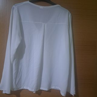 Blusa manga larga blanca