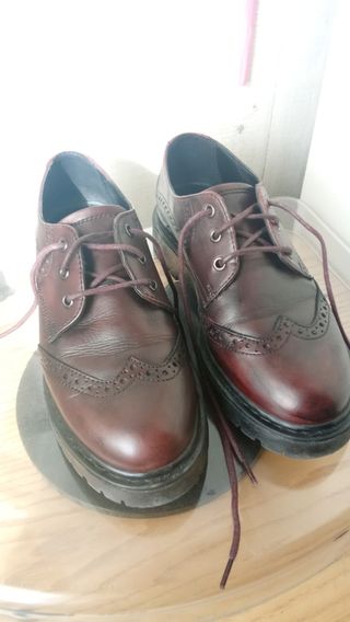 Zapatos Oxford Inglés Marrones Geox