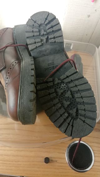 Zapatos Oxford Inglés Marrones Geox