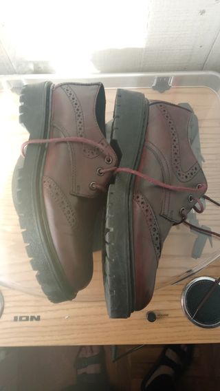 Zapatos Oxford Inglés Marrones Geox