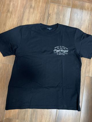 Camiseta Negra Manga Corta