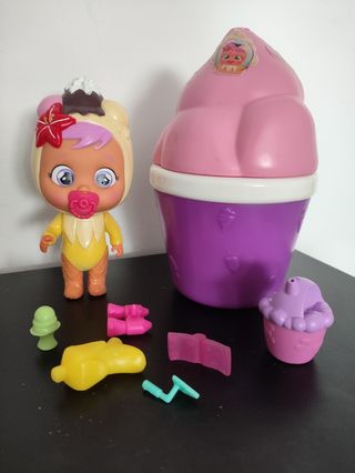 Muñeca Bebé Llorón con Accesorios