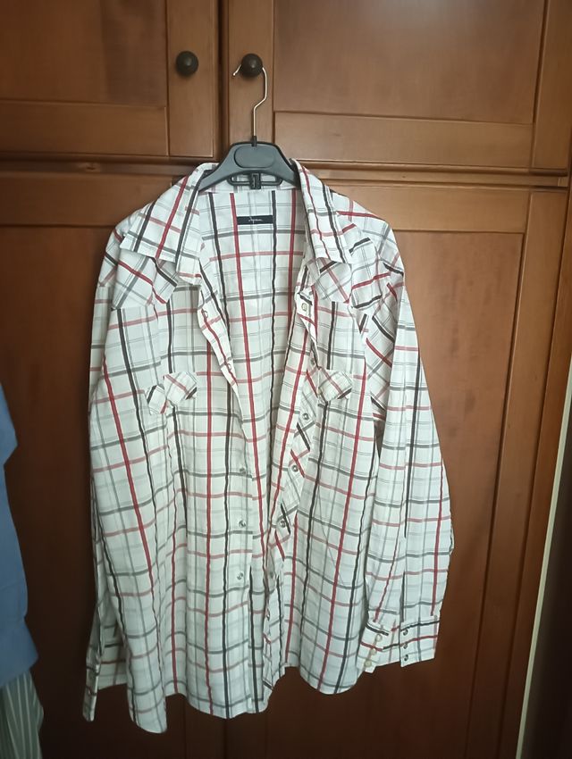 6 Camicie Uomo Cotone