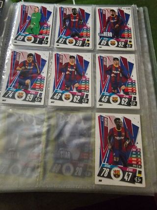 Topps Match Attax 2020-21 - Álbum +120 cartas