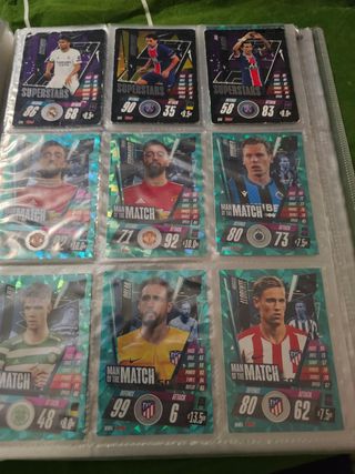 Topps Match Attax 2020-21 - Álbum +120 cartas